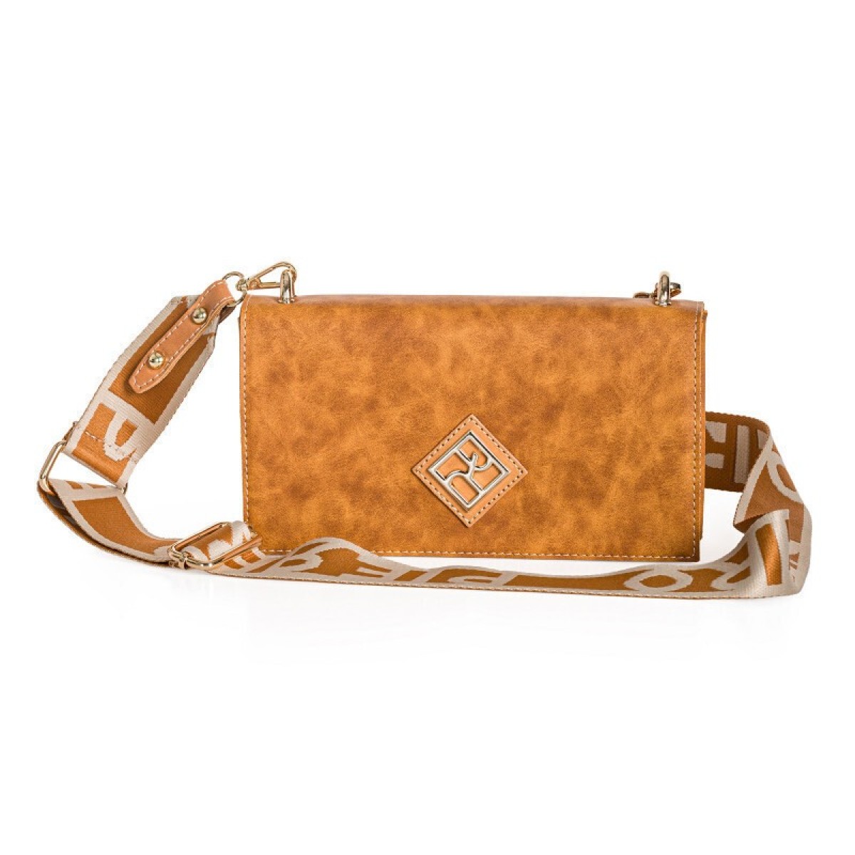 Pierro accessories Τσάντα Χιαστί 90486LR11 Tabac
