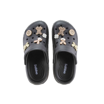 Sabino Shoes Γυναικεία Σαμπώ Γ-E428-Z Μαύρο