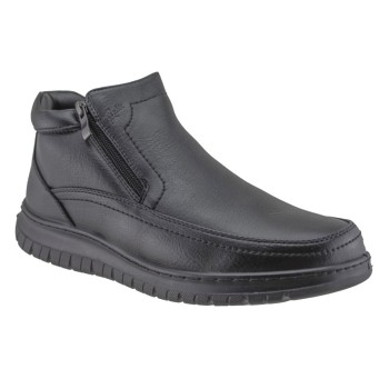 Zak Shoes Ανδρικά Μποτάκια SD39007 Μαύρο