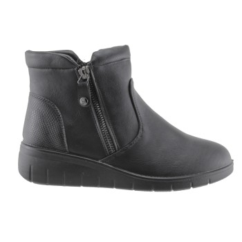 Zak Shoes Γυναικεία Μποτάκια SD76095 Μαύρο