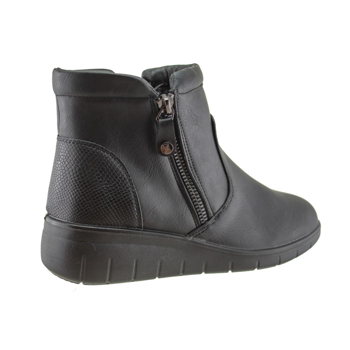 Zak Shoes Γυναικεία Μποτάκια SD76095 Μαύρο