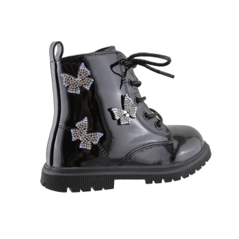 Zak Shoes Παιδικά Μποτάκια SD12342 Μαύρο 