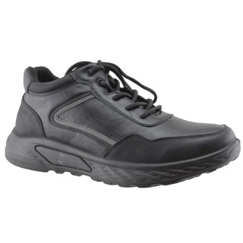 Zak Shoes Ανδρικά Μποτάκια SD39008 Μαύρο