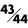 43/44 