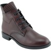 Act Shoes Γυναικεία Μποτάκια Δέρμα 91113 Μπορντώ