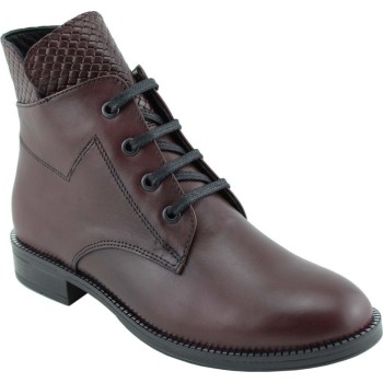 Act Shoes Γυναικεία Μποτάκια Δέρμα 91113 Μπορντώ Act Shoes Γυναικεία Μποτάκια Δέρμα 91113 Μπορντώ