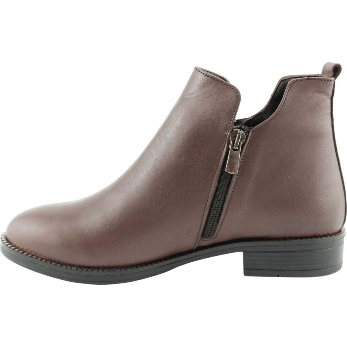Act Shoes Γυναικεία Μποτάκια Δέρμα 91105 Ταμπά Act Shoes Γυναικεία Μποτάκια Δέρμα 91105 Ταμπά