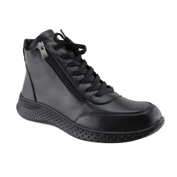 Act Shoes Γυναικεία Μποτάκια Δέρμα 2402 Μαύρο Act Shoes Γυναικεία Μποτάκια Δέρμα 2402 Μαύρο
