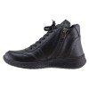 Act Shoes Γυναικεία Μποτάκια Δέρμα 2402 Μαύρο