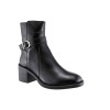 Act Shoes Γυναικεία Μποτάκια Δέρμα 6146 Μαύρο