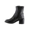 Act Shoes Γυναικεία Μποτάκια Δέρμα 6146 Μαύρο