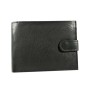 Ginis Leather Ανδρικό Πορτοφόλι Δέρμα CG176 Μαύρο