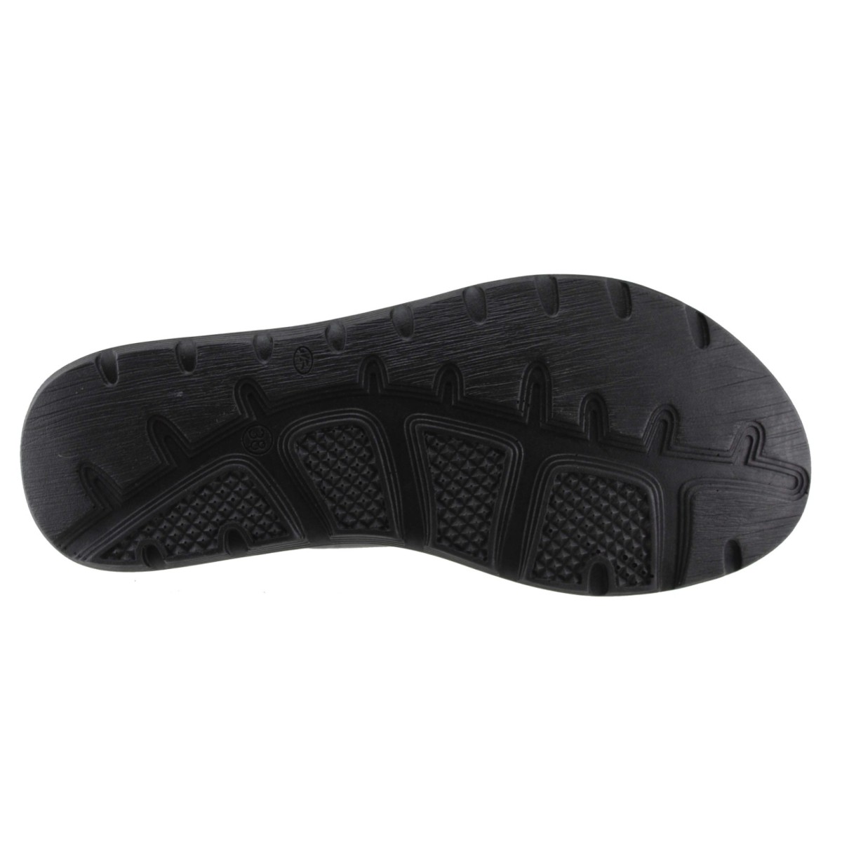 Act Shoes Γυναικεία Πέδιλα Flatforms Δέρμα 602 Μαύρο