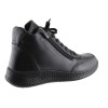 Act Shoes Γυναικεία Μποτάκια Δέρμα 2402 Μαύρο