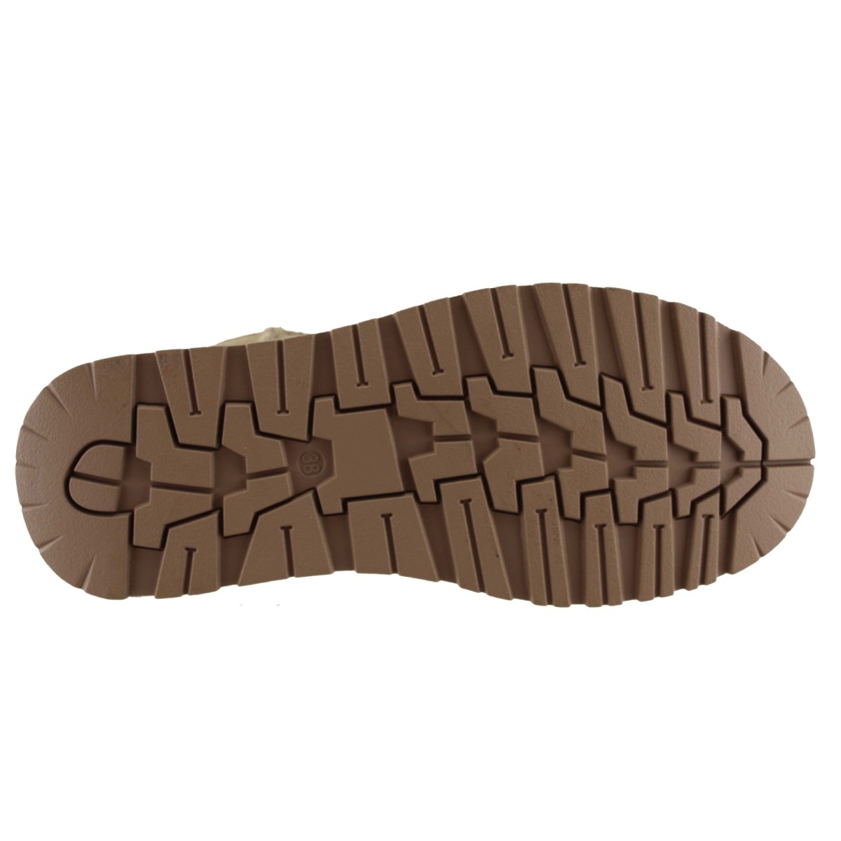 CATWALK Γυναικεία Μποτάκια Δέρμα W23Q22084-2 Κάμελ Suede