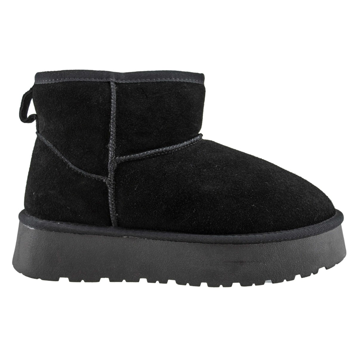 CATWALK Γυναικεία Μποτάκια Δέρμα W23Q22084-2 Μαύρο Suede CATWALK Γυναικεία Μποτάκια Δέρμα W23Q22084-2 Μαύρο Suede