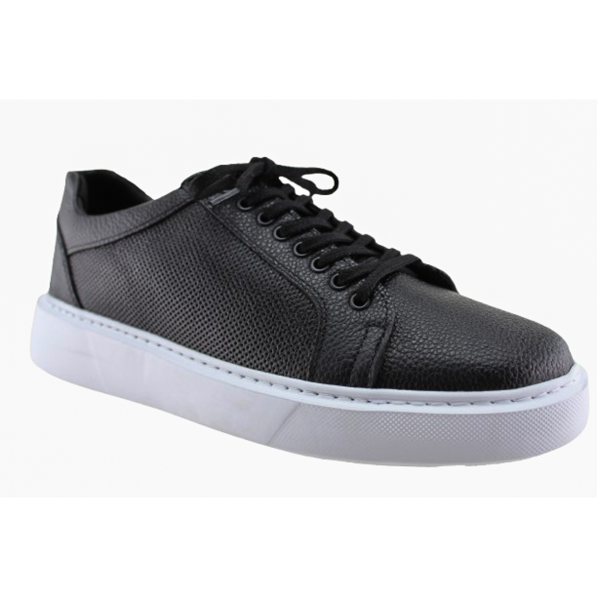 Act Shoes Ανδρικά Sneakers Δέρμα A1 Μαύρο Act Shoes Ανδρικά Sneakers Δέρμα A1 Μαύρο
