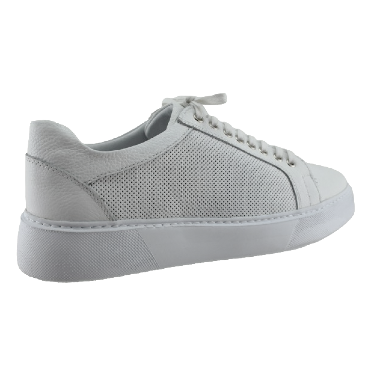Act Shoes Ανδρικά Sneakers Δέρμα A1 Λευκό Act Shoes Ανδρικά Sneakers Δέρμα A1 Λευκό