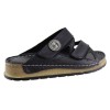 Act Shoes Γυναικεία Σανδάλια Δέρμα 302 Μαύρο