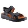 Sabino Shoes Γυναικεία Πέδιλα Δέρμα Γ-251605 Μαύρο