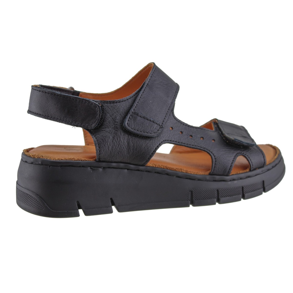 Sabino Shoes Γυναικεία Πέδιλα Δέρμα Γ-251605 Μαύρο