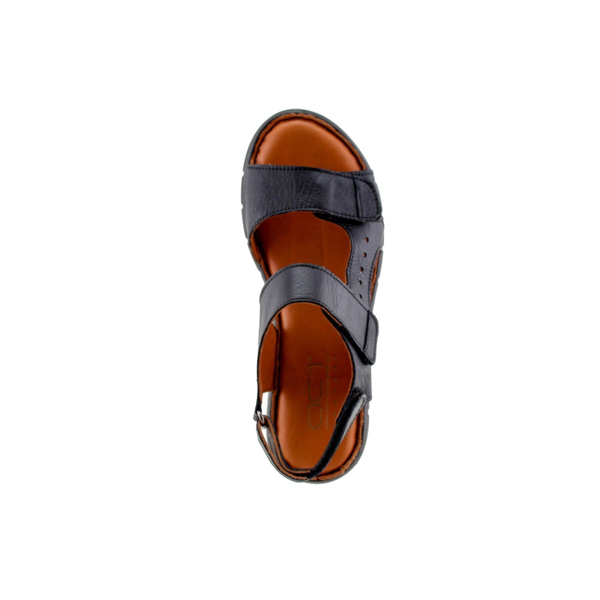 Sabino Shoes Γυναικεία Πέδιλα Δέρμα Γ-251605 Μαύρο