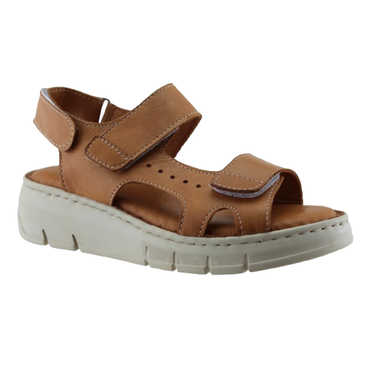 Act Shoes Γυναικεία Πέδιλα Δέρμα 25085 Ταμπά