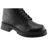 Act Shoes Γυναικεία Μποτάκια Δέρμα 1105 Μαύρο