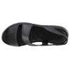 Act Shoes Γυναικεία Πέδιλα Flatforms Δέρμα 242104 Μαύρο