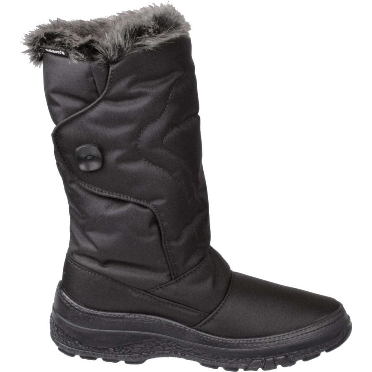 Adam's Shoes Γυναικείες Μπότες Apres Ski 591-24502 Μαύρο