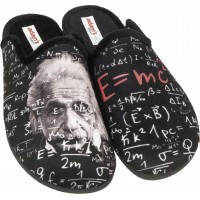 Adam's Shoes Ανδρικές Παντόφλες Einstein 624-22506/19 Μαύρο