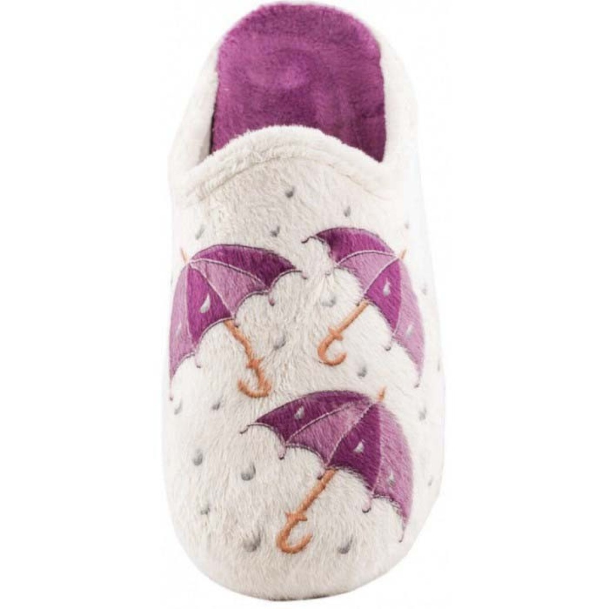 Adam's Shoes Γυναικείες Παντόφλες 701-20537 Μπέζ Λιλά