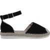 Adam's Shoes Γυναικείες Εσπαντρίγιες 911-21003 Μαύρο