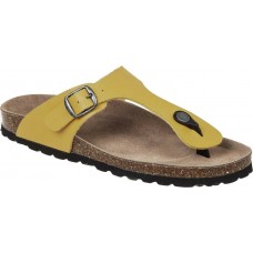 Adam's Shoes Γυναικεία Σανδάλια 708-22003 Κίτρινο