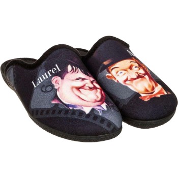 Adam's Shoes Ανδρικές Παντόφλες Stan & Oliver 624-21552 Μαύρο
