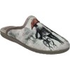 Adam's Shoes Γυναικείες Παντόφλες 624-21623 Γκρί