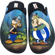 Adam's Shoes Ανδρικές Παντόφλες Asterix & Obelix 624-21547 Μπλέ