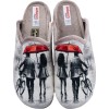 Adam's Shoes Γυναικείες Παντόφλες 624-21623 Γκρί