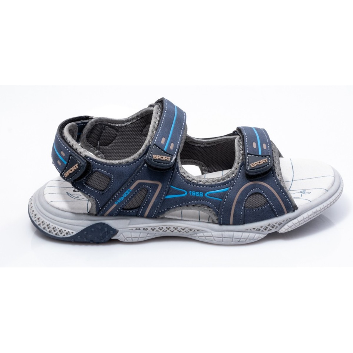Adam's Shoes Παιδικά Πέδιλα 870-20019 Μπλέ