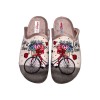 Adam's Shoes Γυναικείες Παντόφλες 624-23609 Πούδρα