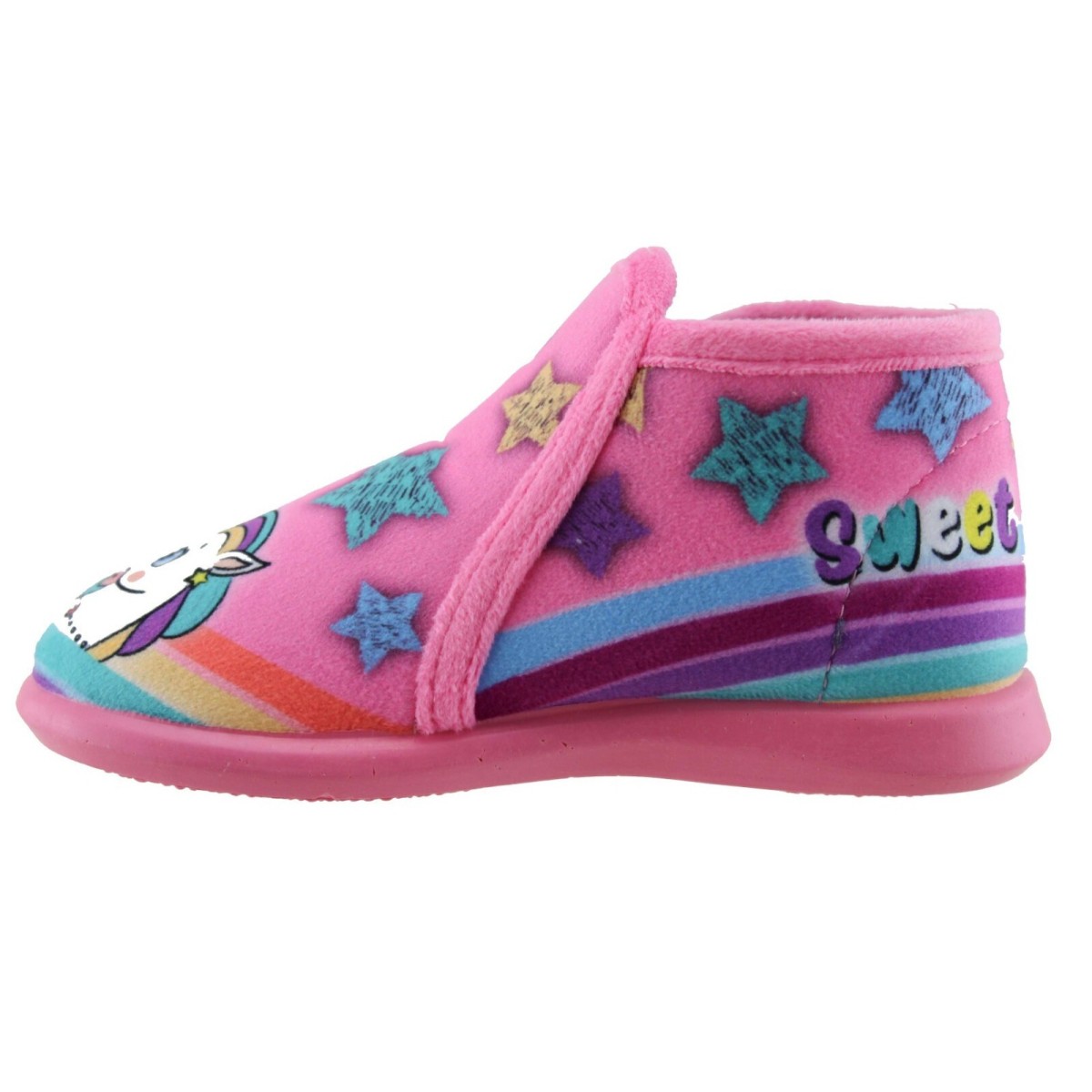Adam's Shoes Παιδικές Παντόφλες 755-24521 Ροζ