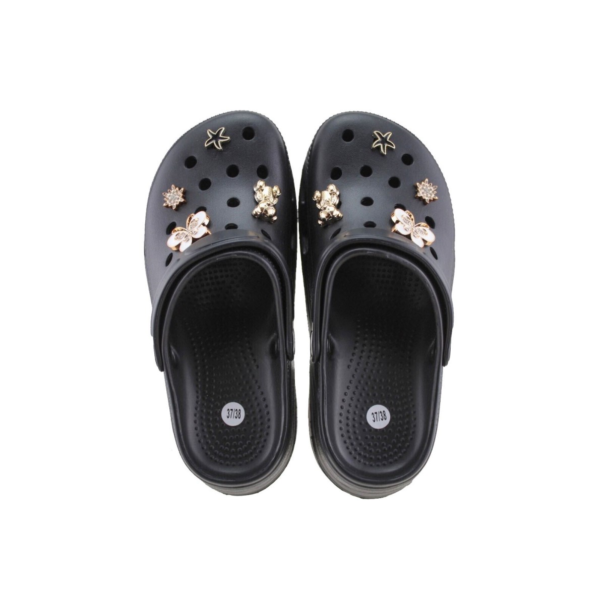 Adam's Shoes Γυναικεία Σαμπώ 901-25102 Μαύρο