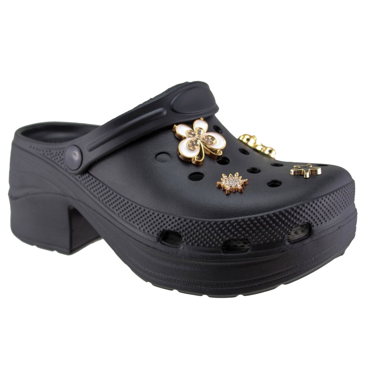 Adam's Shoes Γυναικεία Σαμπώ 901-25102 Μαύρο