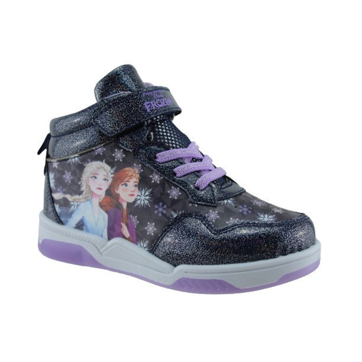 Adam's Shoes Παιδικά Μποτάκια Frozen 904-24504 Μπλε Μωβ