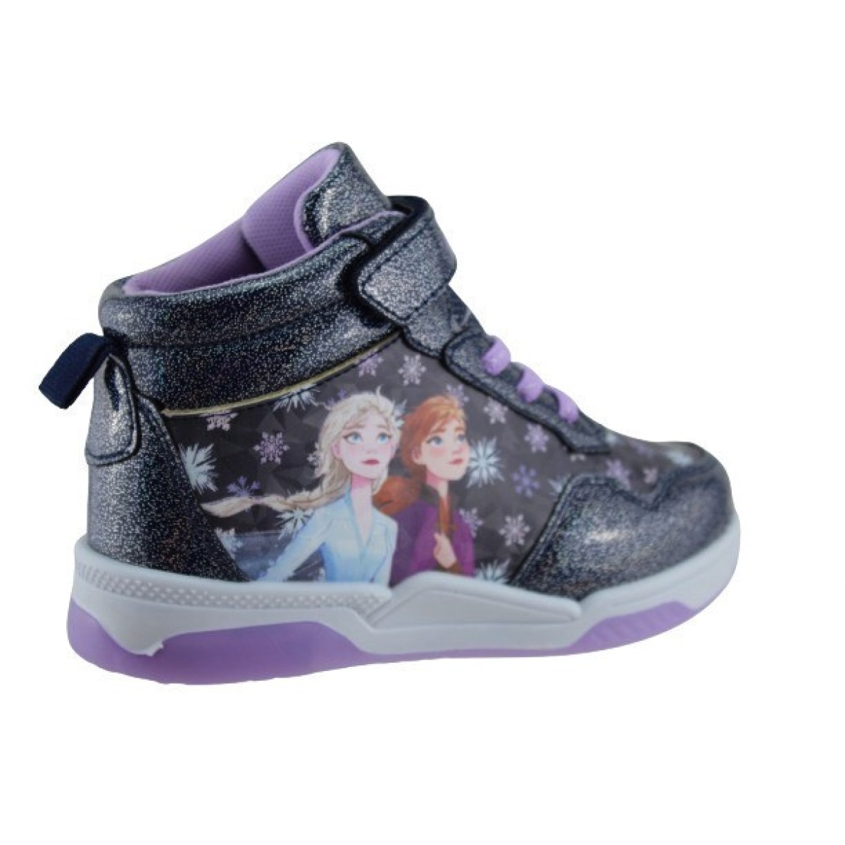 Adam's Shoes Παιδικά Μποτάκια Frozen 904-24504 Μπλε Μωβ