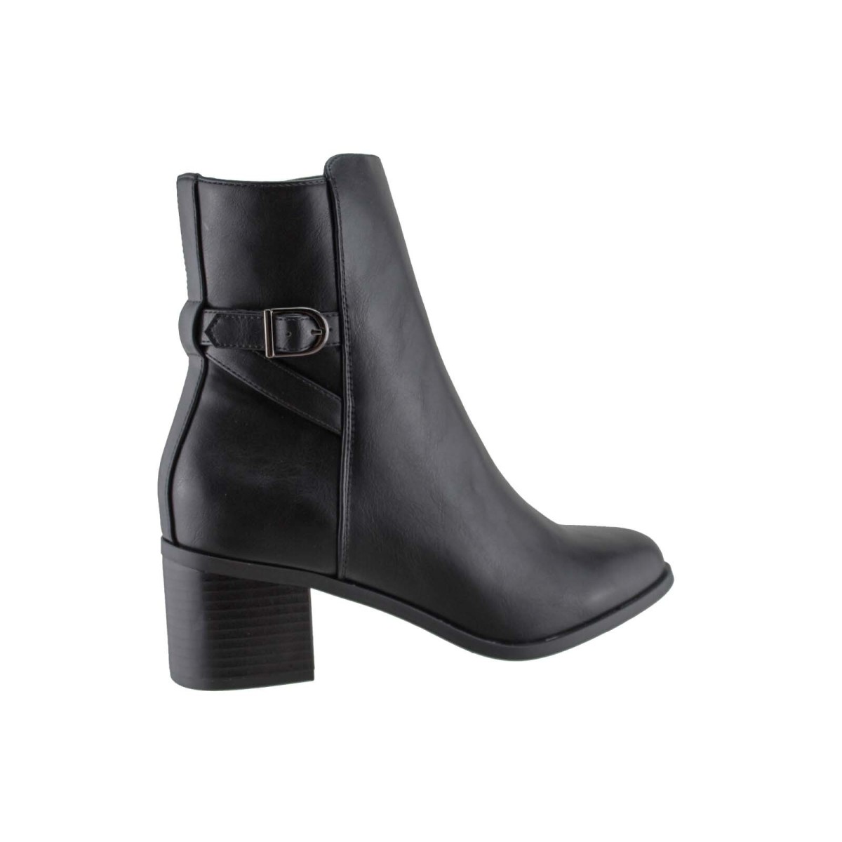 Adam's Shoes Γυναικεία Μποτάκια 829-25516 Μαύρο