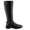 Adam's Shoes Γυναικείες Μπότες Δέρμα 594-25513 Μαύρο 