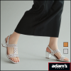 Adam's Shoes Γυναικεία Πέδιλα 823-26007 Ασημί