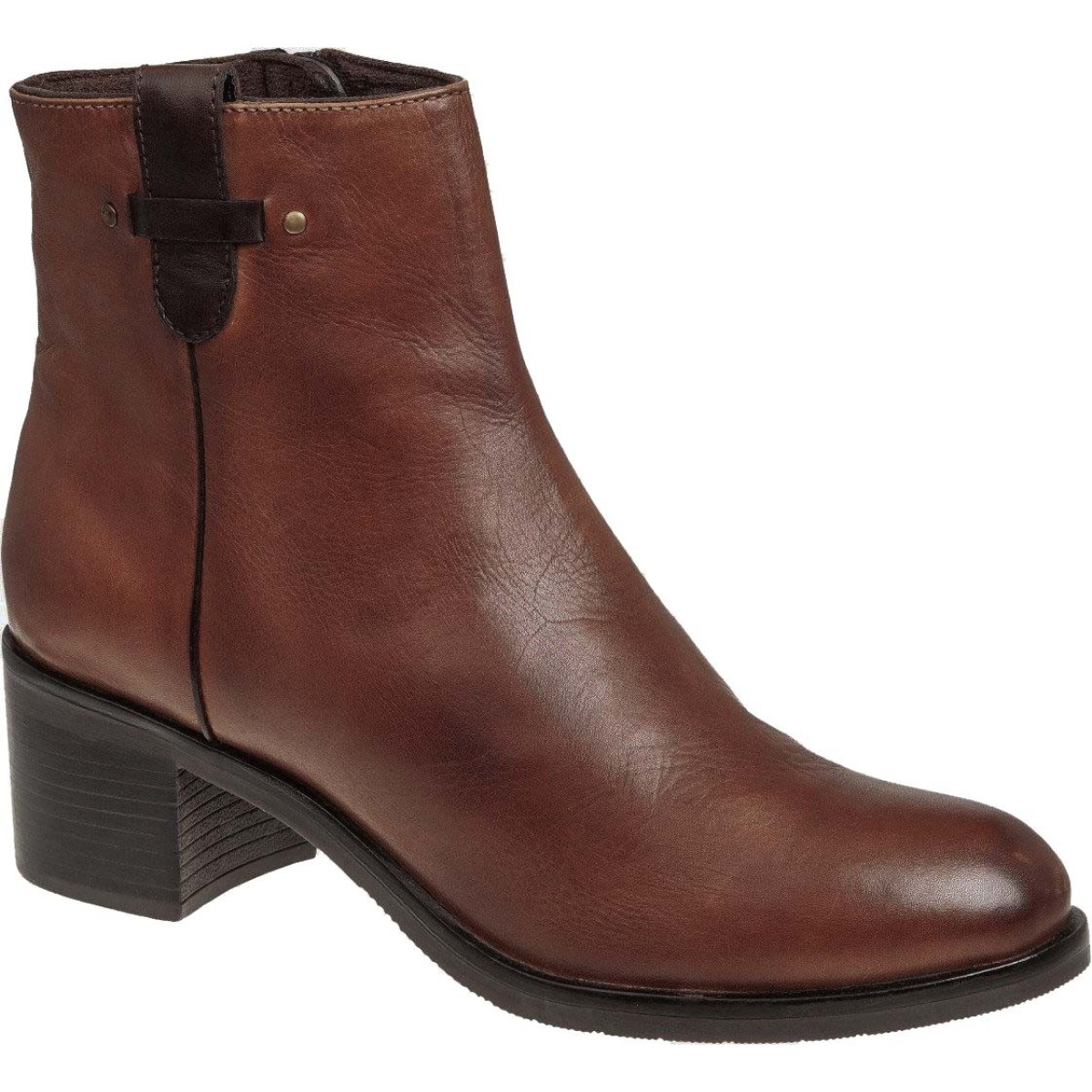 Adam's Shoes Γυναικεία Μποτάκια Δέρμα 412-23517 Ταμπά Adam's Shoes Γυναικεία Μποτάκια Δέρμα 412-23517 Ταμπά