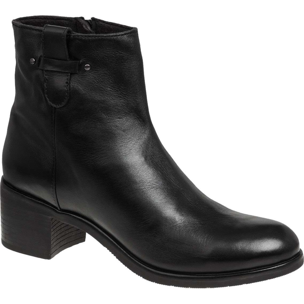 Adam's Shoes Γυναικεία Μποτάκια Δέρμα 412-23517 Μαύρο Adam's Shoes Γυναικεία Μποτάκια Δέρμα 412-23517 Μαύρο